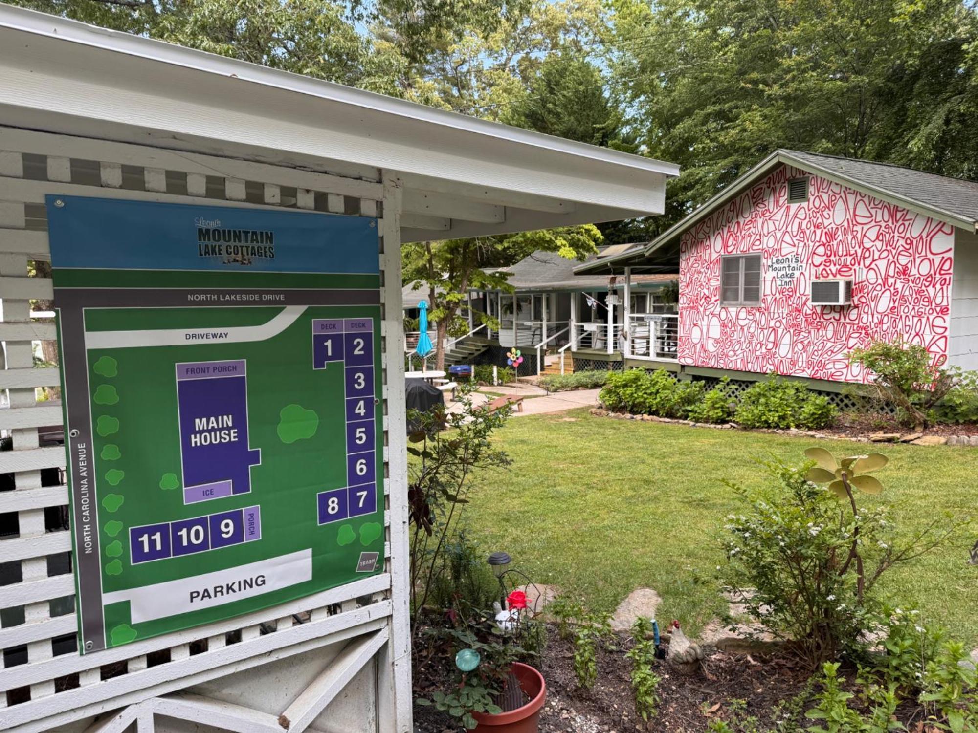 Mountain Lake Cottages Hendersonville Esterno foto